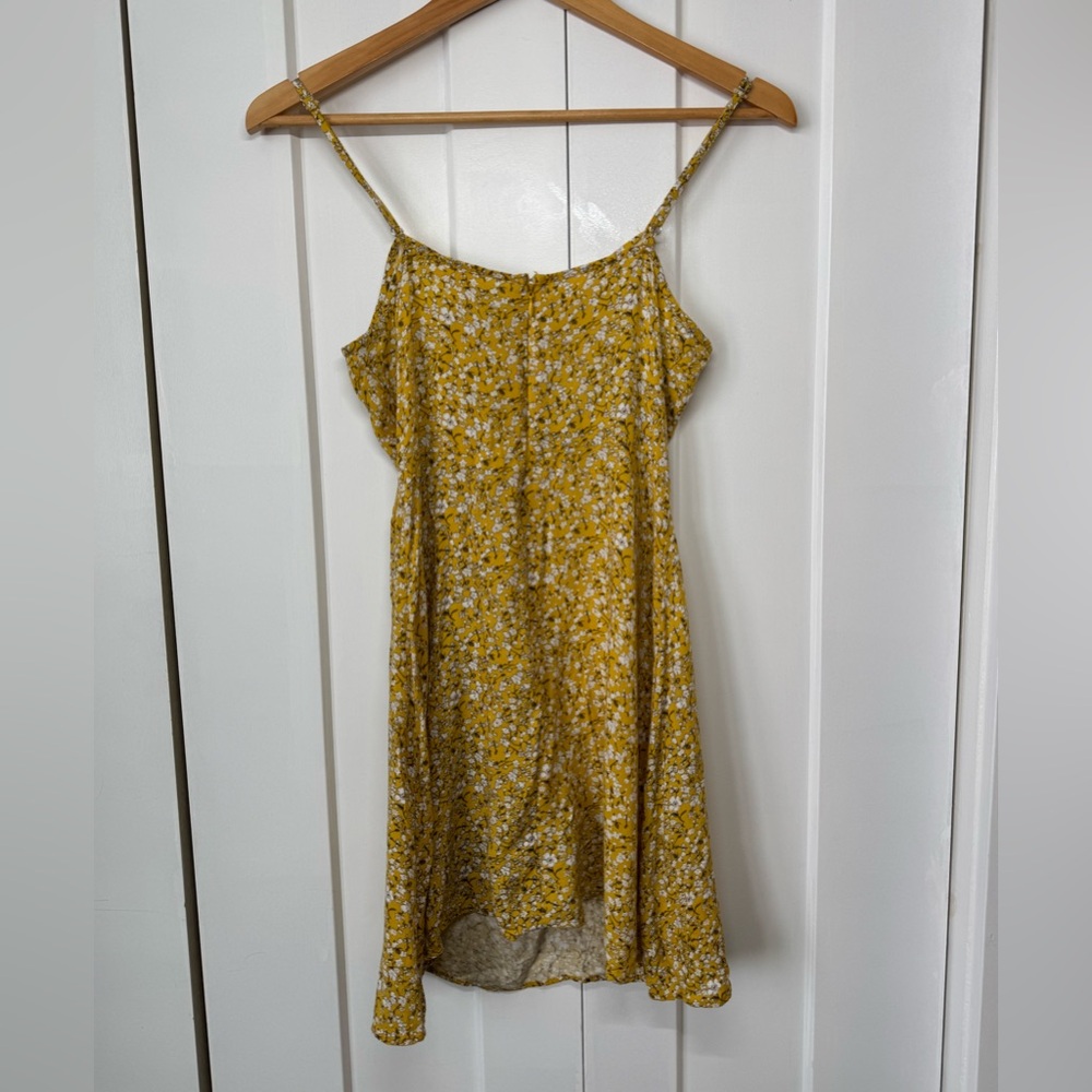 Day After Day, Yellow Floral Mini Dress, S - Picture 2 of 5